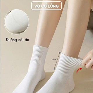 [QUÀ TẶNG KHÔNG BÁN] 1 Đôi tất cổ cao dày dặn co dãn giữ ấm thể thao SP5 25PK228