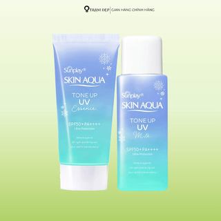 Kem Chống Nắng Nâng Tông Sunplay Skin Aqua Tone Up UV Blue SPF 50+ PA++++ 50g