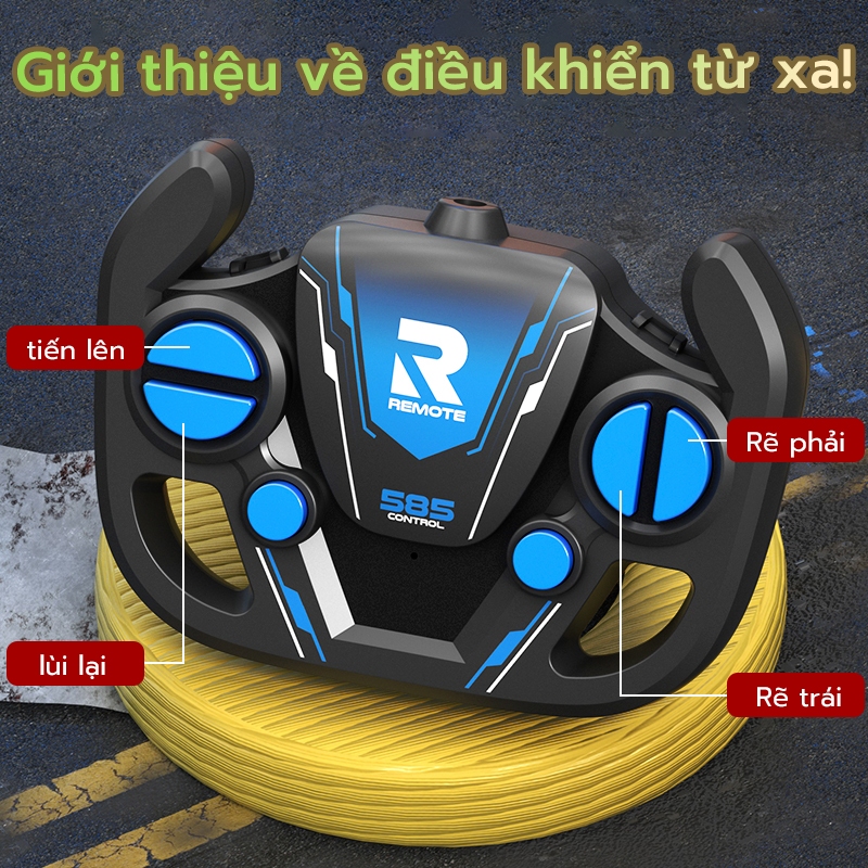 Xe điều khiển từ xa Bugatti Thiết Kế Siêu Xe Thể Thao Có Pin Lithium Sạc đồ chơi trẻ em và