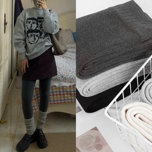 Quần legging liền tất chất len lông dày dặn co giãn mùa thu đông QLG002 - Tiktik