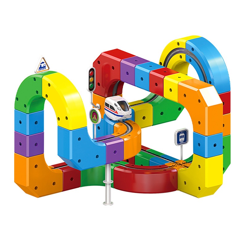 [Lắp ráp ba chiều 3D] Đồ chơi leo núi cao Magic Track | lắp ráp giáo dục | đồ chơi điện nổi | miếng Nhiều mẫu có sẵn