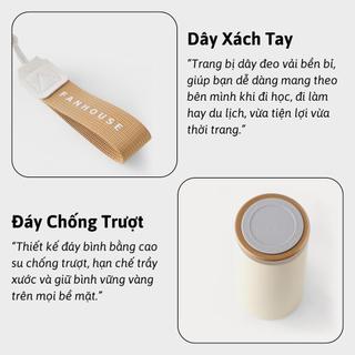 Ly giữ nhiệt LatteCup inox 316 phủ sứ cao cấp, hộp quà cốc giữ nhiệt 530ml,in hình chân dung