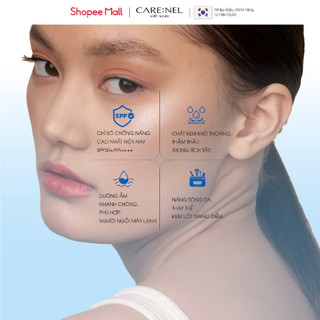 Kem chống nắng nâng tông trắng da kiềm dầu Hàn Quốc CARE:NEL NO SEBUM PERFECT UV SPF50+ PA++++ 50ml