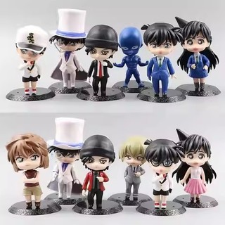 [Hộp Bí Ẩn] Thám Tử Lừng Danh Conan Kudo Shinichi - Kaito Kid - Ran - Figure Trang Trí Bánh Quà Tặng