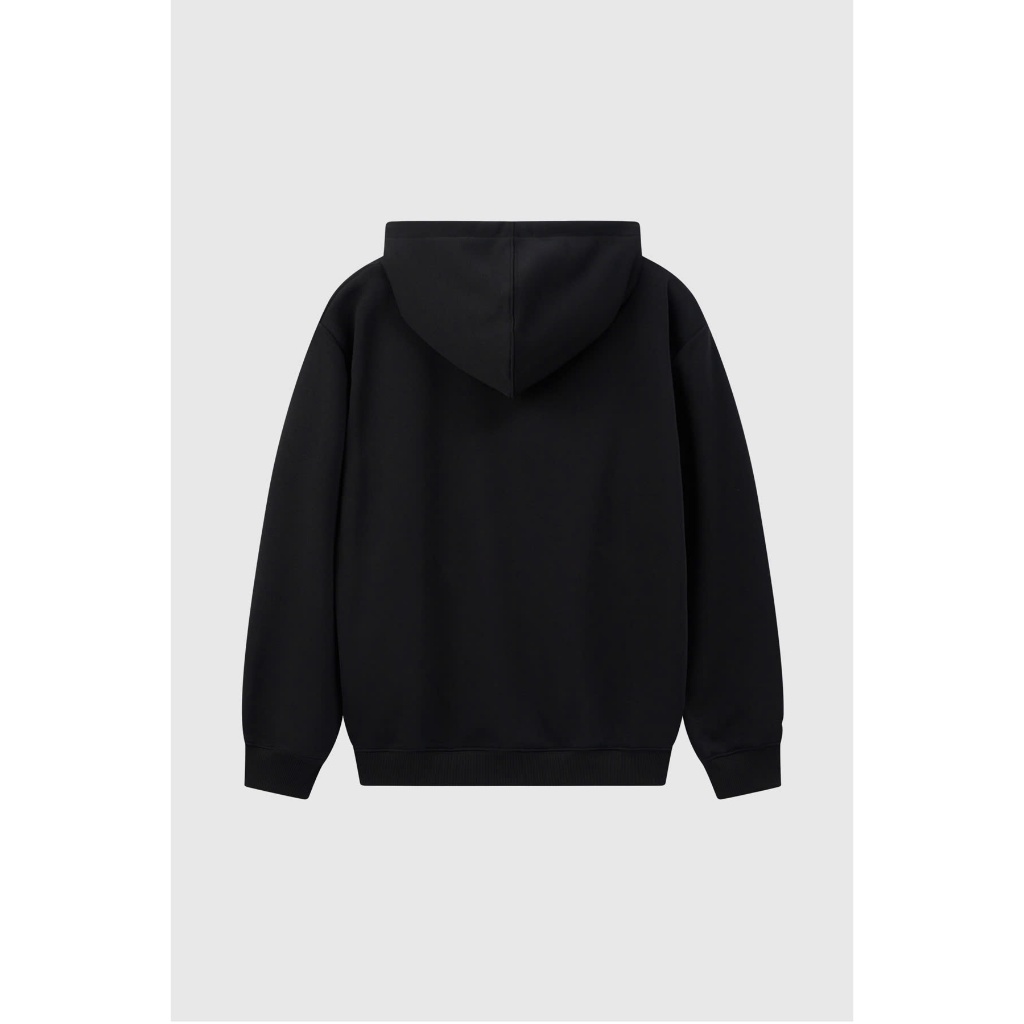 Áo Hoodie Nỉ Mũ BOO Chất Liệu Nỉ Da Cá In Logo Dập Nổi Dày Dặn, Ấm Áp