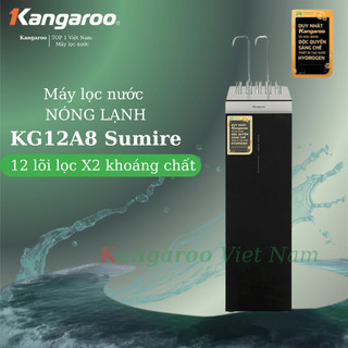 Máy lọc nước RO nóng nguội lạnh Hydrogen Kangaroo KG12A8 12 lõi - Lắp Đặt HCM Hoả Tốc Trong Ngày