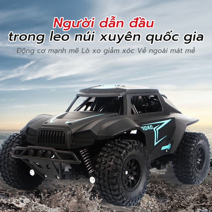 Xe Điều Khiển Từ Xa 1/12 SAMURAI ĐEN CỰC NGẦU - Xe Địa Hình 4x4 Leo Đá, Sạc USB Tiện Lợi, Thân Vỏ Thép Chắc Chắn