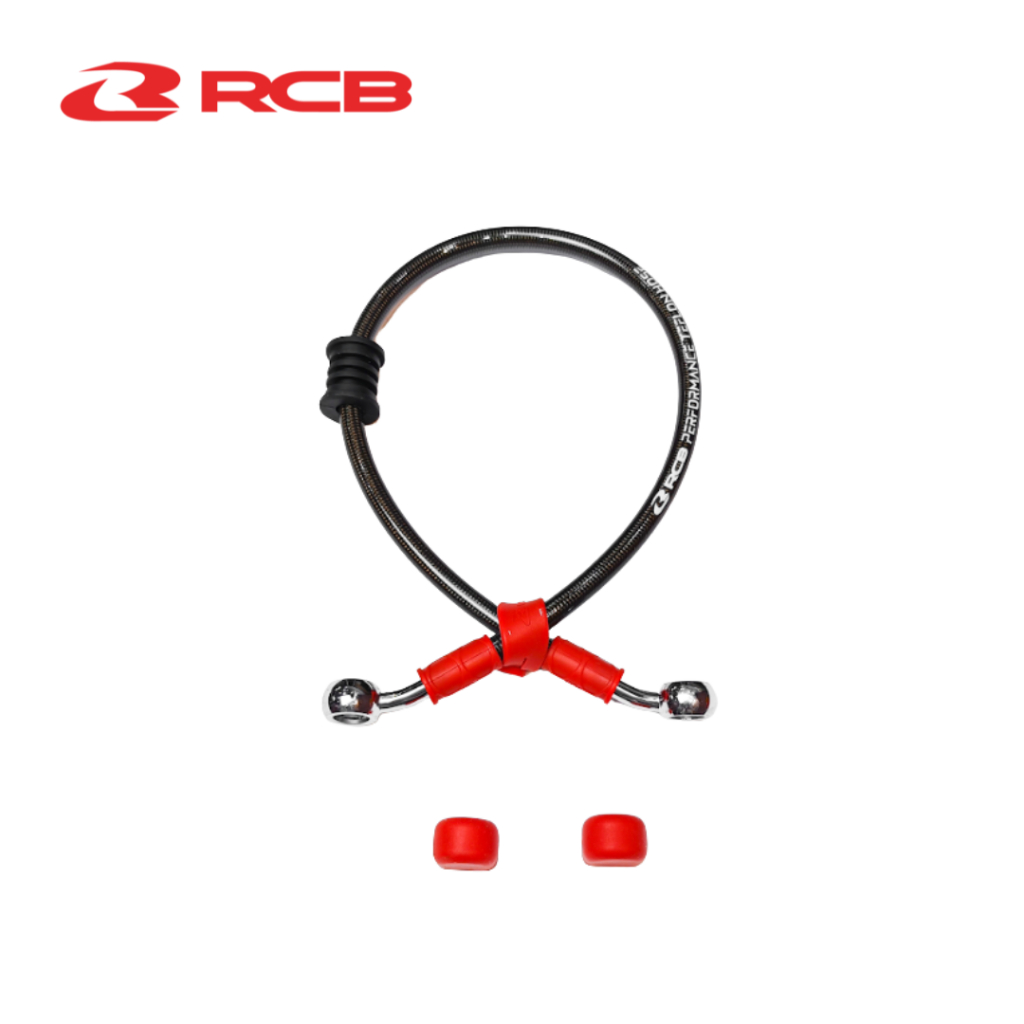 Dây Dầu Phanh RCB E-Series – Teflon Chống Giãn - 480/950/2000mm – Gắn Mọi Loại Xe