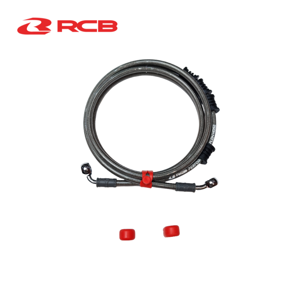 Dây Dầu Phanh RCB E-Series – Teflon Chống Giãn - 480/950/2000mm – Gắn Mọi Loại Xe