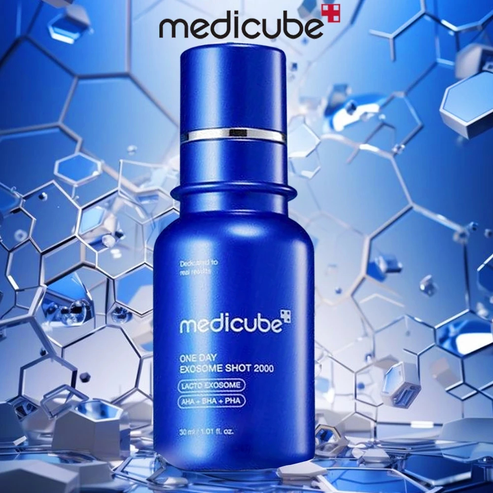 Medicube Zero Exosome Shot Serum 30ml / Zero One Day Exosome Reedle Shot Pore Ampoule 2000, 7500 PPM
