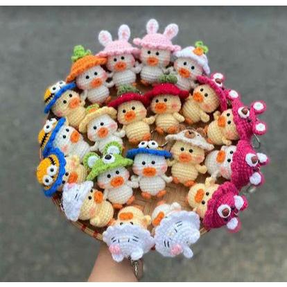 Móc khoá vịt giao ngẫu nhiên