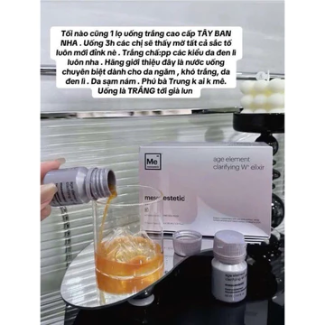 Nước Uống Bổ Sung Collagen Mesoestetic Collagen 360 Elixir 6x30ml MẪU MỚI