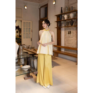 MARC FASHION  Set Yếm Tết Tường Vi - CBSE112501