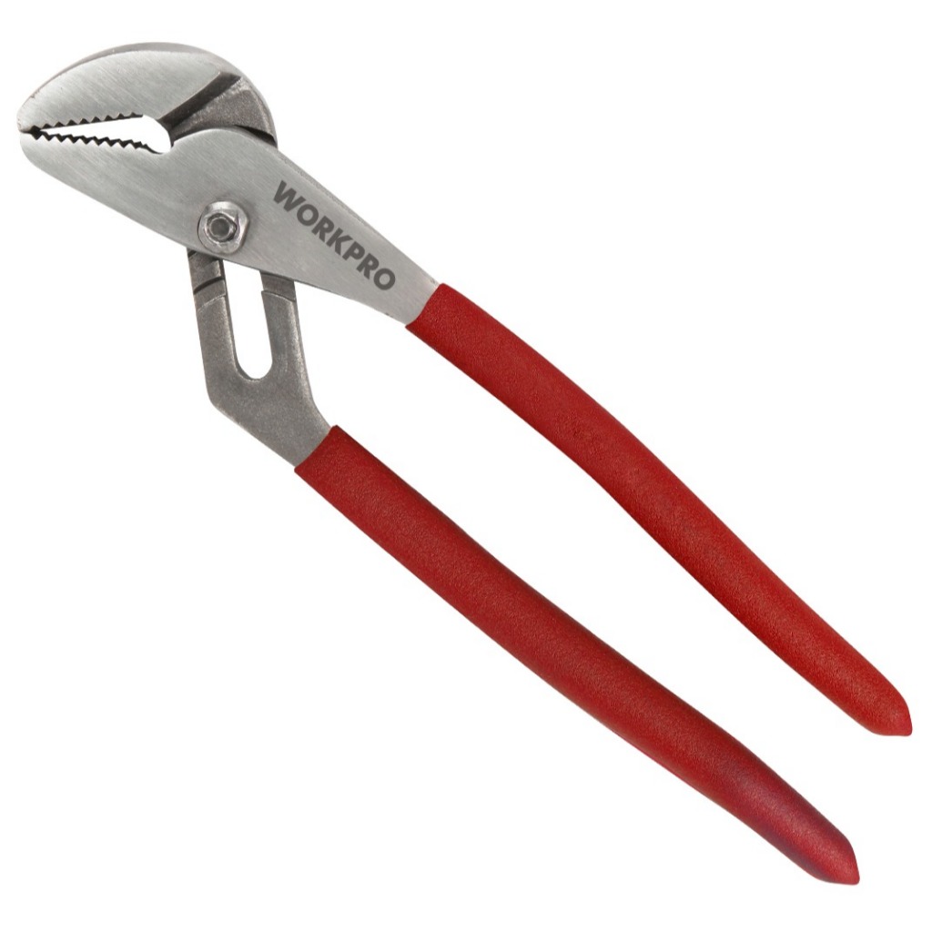 Kìm mỏ quạ/ kìm nước/ kìm răng trượt 250mm (10 inch) WORKPRO WP231010 dùng để kẹp, giữ, vặn ống nước, bu lông...