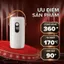 Máy sấy quần áo mini, 3 chế độ hẹn giờ tự động, phù hợp mang đi du lịch - sinh viên phòng trọ