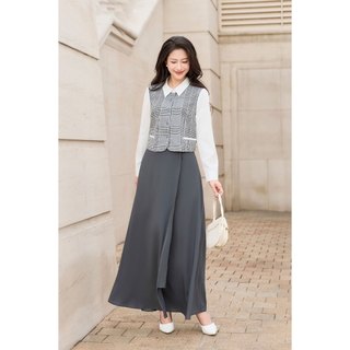 Áo Sơ Mi Nữ Phối Cổ Đức Dài Tay LAMER O61H25Q010