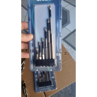 Bộ 6 Đầu Vít K5 Chống Trượt Từ Tính Siêu Bền, Đủ Kích Thước Từ 2.5-15cm, Phụ Kiện Máy Khoan Bán Chạy Nhất