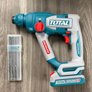 TOTAL Máy khoan động lực dùng pin 20V TRHLI201881 & TRHLI20188 không chổi than