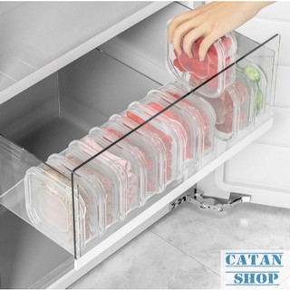 Hộp Chia Thực Phẩm Vuông Trong Suốt Có Nắp 350ml, Hộp Vuông Trong Suốt Đựng Thực Phẩm