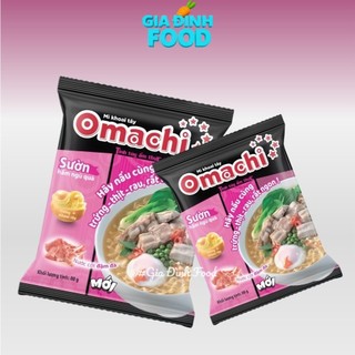 Mì Gói ăn liền Khoai tây Omachi Bò hầm/ Tôm càng/ Sườn/ Lẩu bắp bò - Gói 81g