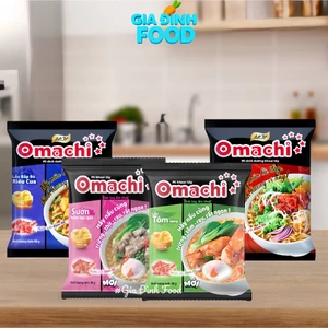 Mì Gói ăn liền Khoai tây Omachi Bò hầm/ Tôm càng/ Sườn/ Lẩu bắp bò - Gói 81g