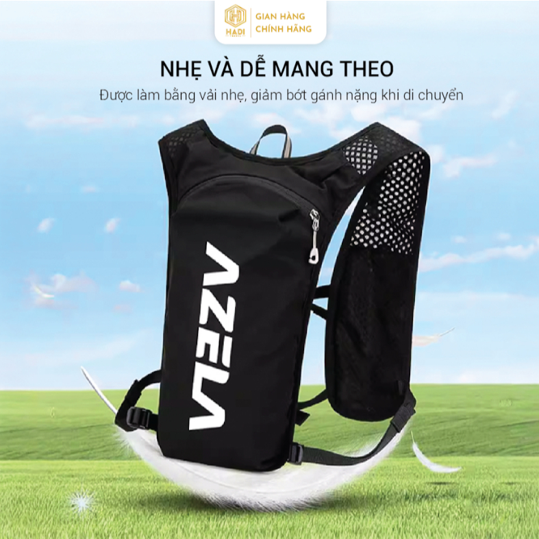 balo leo núi cho nam nữ balo thể thao, vest nước chạy bộ  đạp xe trekking thể tích đựng đồ tới 10L B75