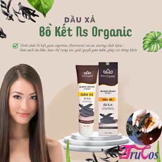 Dầu xả thảo mộc NS Organic Herbal Conditioner 300ml (Bồ Kết Bưởi Hà Thủ Ô, đen mượt dày tóc) 2Trucos