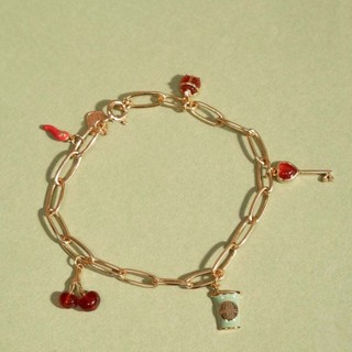 [VÒNG ĐÃ GẮN CHARM] Vòng & charm bằng thép không gỉ mạ vàng 18K tùy chỉnh thiết kế theo yêu cầu