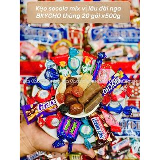 Kẹo soocla mix đủ vị Nga BKYCHO túi 500g