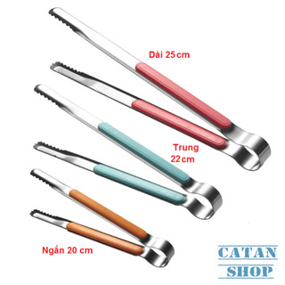 3 kẹp nướng BBQ tay cầm ABS chống nóng, kẹp nướng thịt, gắp bánh siêu tiện dụng GD144