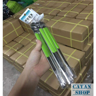 3 kẹp nướng BBQ tay cầm ABS chống nóng, kẹp nướng thịt, gắp bánh siêu tiện dụng GD144