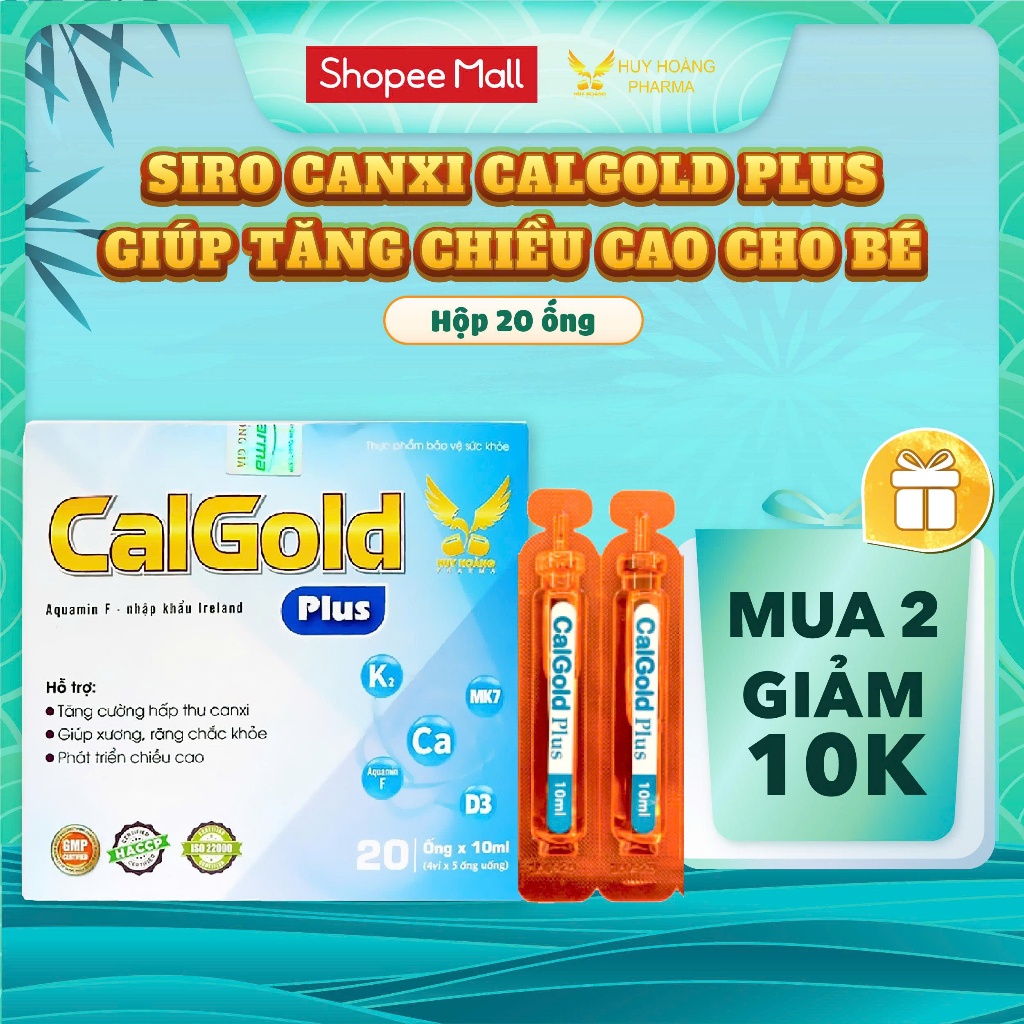 Canxi hữu cơ tăng chiều cao cho bé Calgold Plus giúp tăng chiều cao ...
