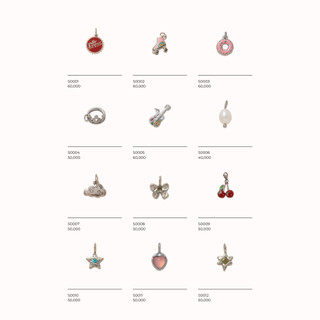 [VÒNG ĐÃ GẮN CHARM] Vòng & charm bằng thép không gỉ màu bạc tùy chỉnh thiết kế theo yêu cầu
