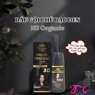 Dầu gội phủ bạc NS Organic 30 Mins For Fast Dyeing Hair Color 500ml (Gội là Nâu, Gội là Đen) 2Trucos