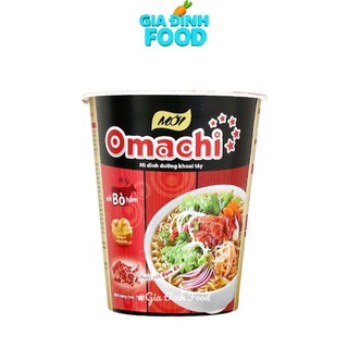 Mì Ly khoai tây Omachi xốt bò hầm/Sườn hầm/Tôm càng 68g