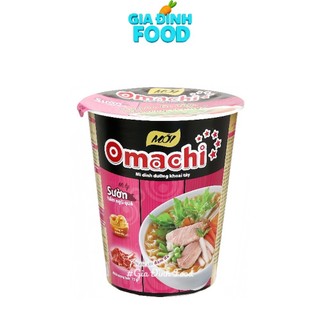 Mì Ly khoai tây Omachi xốt bò hầm/Sườn hầm/Tôm càng 68g
