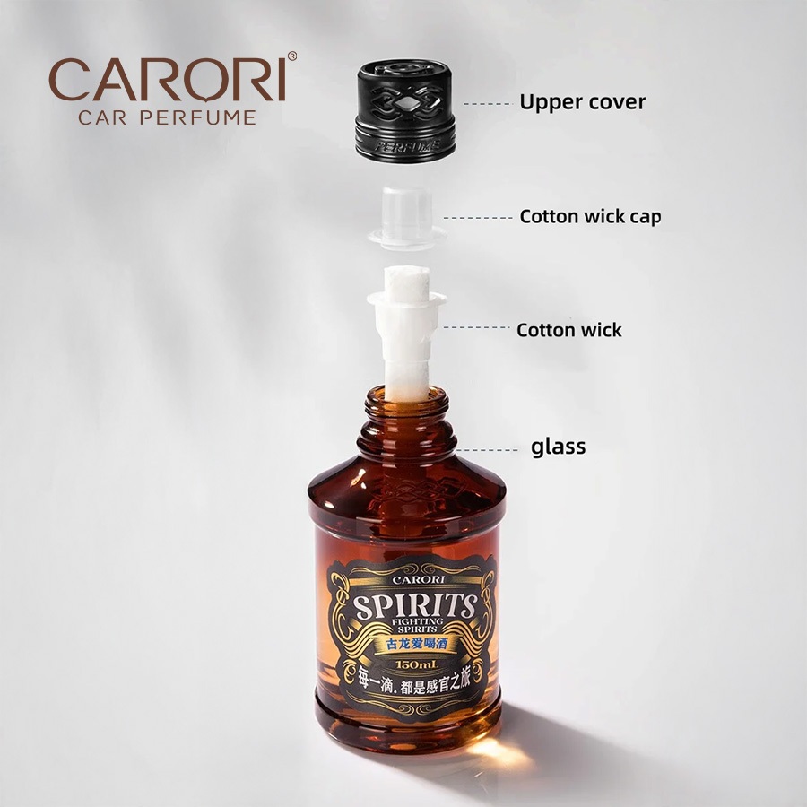 Nước Hoa Khử Mùi Trên Ô Tô CARORI Spirits JY-1621 Blue Hawaii 150ml Phù Hợp Cho Nhiều Dòng Xe Ô Tô Xe Hơi Xe Tải