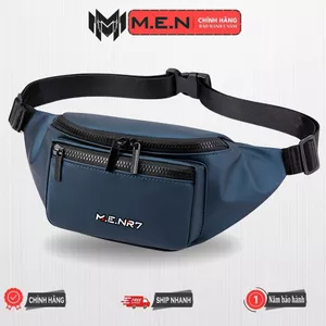 Túi đeo vai nam nữ M.E.N N9 bóng xanh đen [CHẤT LƯỢNG]
