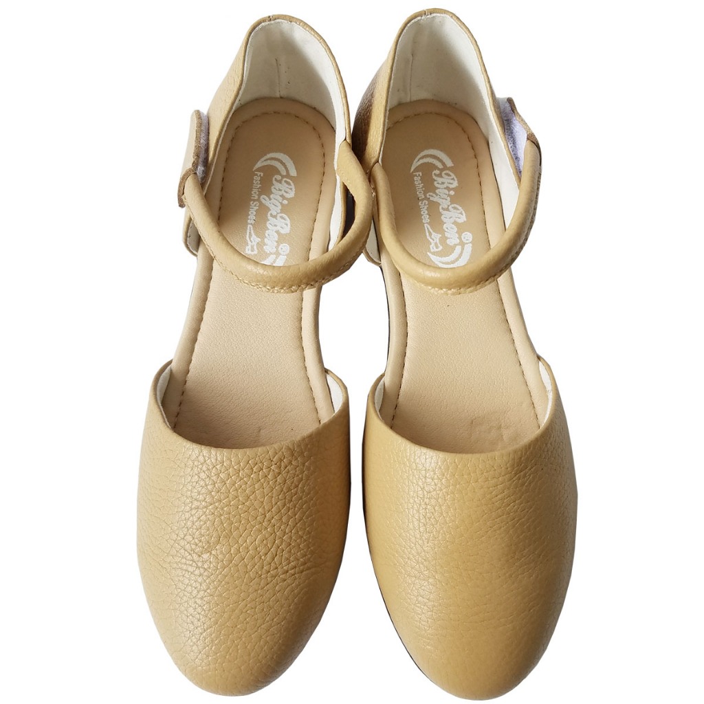 Giày Sandal Nữ Da Bò Thật BIGGBEN Cao Cấp HKD1012