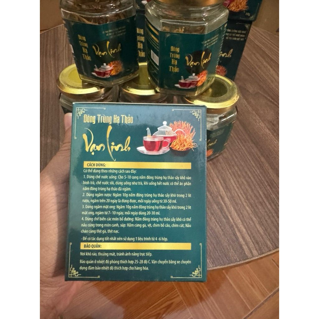 Đông Trùng Hạ Thảo. VẠN LINH ( hộp 10g )