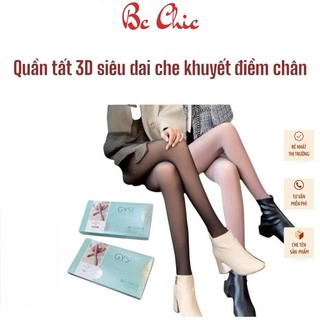 Quần tất 3D GYS lót nỉ mỏng giữ nhiệt tốt, siêu co giãn siêu dai chống xước BC_CHIC LINGERIE