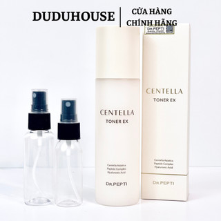 (Hàng Công TY) Nước Hoa Hồng Dr.Pepti+ Centella Toner Làm Dịu, Dưỡng Sáng, Căng Bóng 180ml Duduhouse