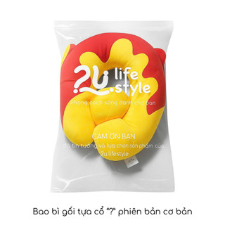 Gối Tựa Cổ Hình "?" 12 Cung Hoàng Đạo Chất Liệu Nỉ Mềm Mại Thoải Mái Dùng Cho Thư Giãn, Du Lịch, Quà Tặng 2u.lifestyle