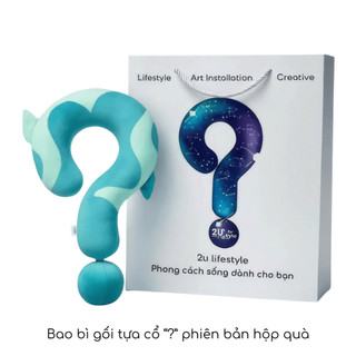 Gối Tựa Cổ Hình "?" 12 Cung Hoàng Đạo Chất Liệu Nỉ Mềm Mại Thoải Mái Dùng Cho Thư Giãn, Du Lịch, Quà Tặng 2u.lifestyle