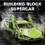 Mô Hình Lắp Ráp Siêu Xe Lambo Xanh Tỉ Lệ 1:14, Đồ Chơi Ôtô Điều Khiển Lắp Ghép Siêu Xe Quà Sinh Nhật BoboToys
