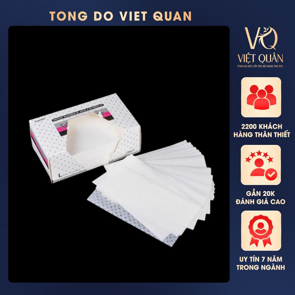 Hộp 1000 tờ giấy uốn nóng, uốn lạnh đa năng, giấy uốn setting mỏng dai GU2