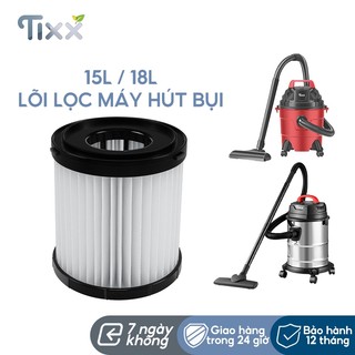 TIXX 15L /18L /35L máy hút bụi khô và ướt dạng thùng Bàn chải diệt ve phụ kiện