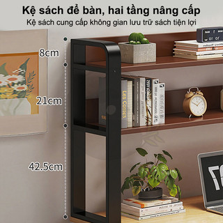 Bàn học có kệ sách có ngăn kéo phòng ngủ Vừa Học Vừa Làm Vừa Đọc Sách  Đa Năng Tiết Kiệm Diện Tích