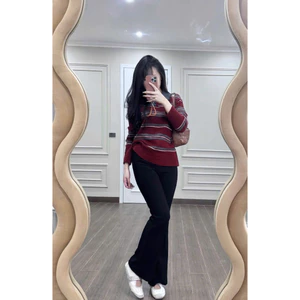 Quần umi Hàn Loe nhẹ co giãn lên form siêu đẹp Made in Korea