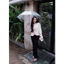 Quần umi Hàn Loe nhẹ co giãn lên form siêu đẹp Made in Korea